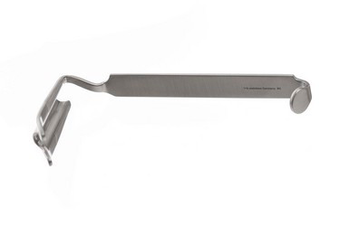 Davis And Mcivor Left Tongue Blades 5 7/8" (15.0 cm) Blade Size 2, 2 1/2" x 1" (62.0 x 24.0 mm), 70340