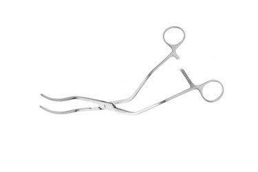 Grant Abdominal Aortic Aneurysm Clamps, "Texas Twister" 7 7/8" (20.0 cm), 353651