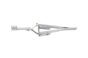 Heiss Retractors 4 1/8" (10.5 cm) 4 x 4 blunt prongs, 165086
