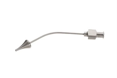 Heparin Cannula With Luer-Lok 3 3/8" (8.5 cm) Samson Heparin Injector - Malleable, 351594