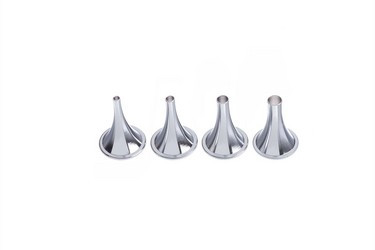 Hartmann Ear Speculum Set -Round Chrome plated, set of four, 411140