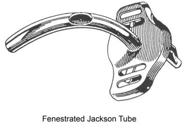 Jackson Improved Tracheostomy Tubes - Regular Length. Fenestrated #8 69 mm Jackson Improved - Fenestrated 12.0 mm O.D., 9.2 mm I.D., 518049