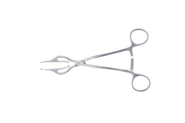 Lemole-Strong Aorta Clamps 8 1/8" (20.5 cm) Curved 3.0 mm x 7.0 mm, 353584