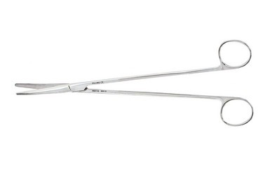 Metzenbaum Scissors 10 1/4" (26.0 cm) Curved Weck Pattern, bright finish, 462110