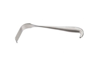 Meyerding Laminectomy Retractors 9 1/2" (24.0 cm) length Small, 17.0 mm wide blade, KM51158