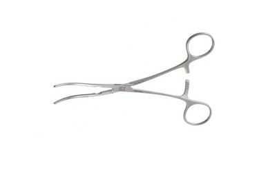 Pilling Miniature Pediatric Clamps 7 1/8" (18.0 cm) 2.0 mm x 45.0 mm Spoon shape, 1-3/4" (4.5 cm) jaws, 354724
