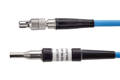 Pilling Blue Fiber Optic Cables 8' ACMI Illuminator End/Storz Threaded Instrument End, A358PRA