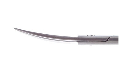 Plastic Scissors 4 3/4" (12.0 cm) Curved Stainless, 442502