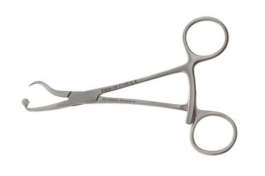 Plate And Bone Holding Forceps - Pointed Tip 5 1/2" (14.0 cm), KM47139