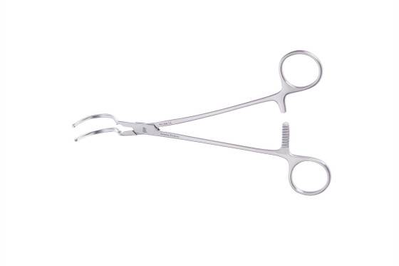 Wylie "J" Aortic Clamps 9 1/4" (23.5 cm), 353656