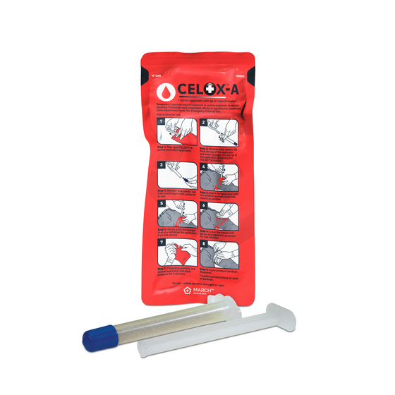 MARCH Celox-A Chitosan Applicator (6 gram /Injector), 30-235