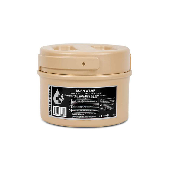 Military Burn Wrap, Canister - 3' x 2.5' (4 blankets/case), 3630-MC.00.000