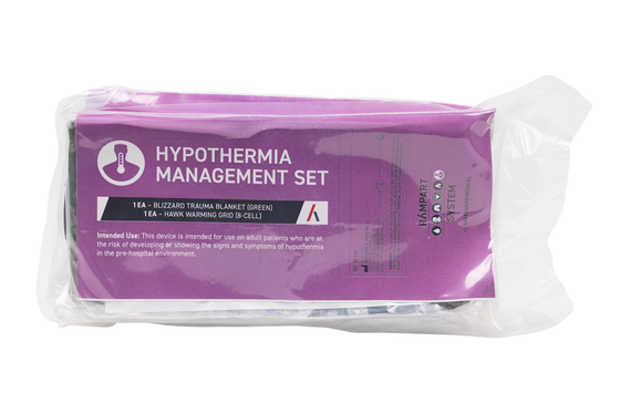 Hypothermia Management Set - Blanket (GR) & Grid (8 Cell), 59-100