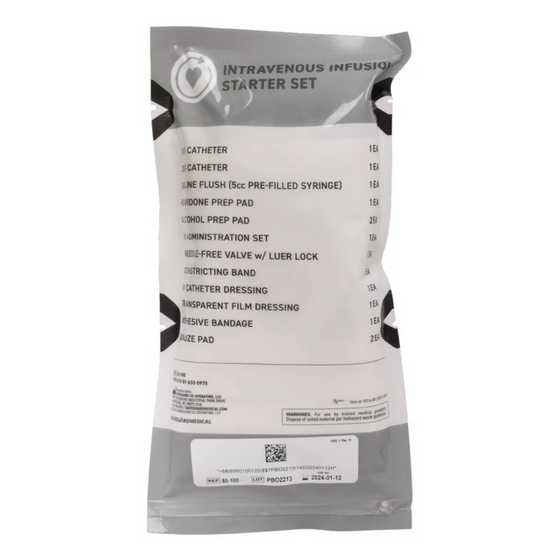 MOJO Intravenous Infusion Starter KT (18 ga & 20 ga) (Case of 20), 80-100-20