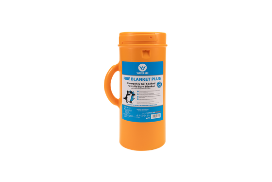 First Responder Fire Blanket (Fire Blanket Plus) in orange canister - 6' x 5' (4 blankets/case), G7260C-4.00.000