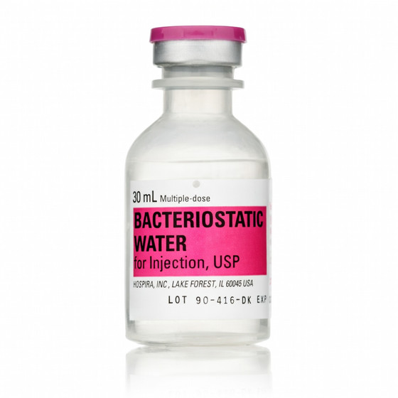 Hospira Bacteriostatic Water 30mL Sterile, 1/Each