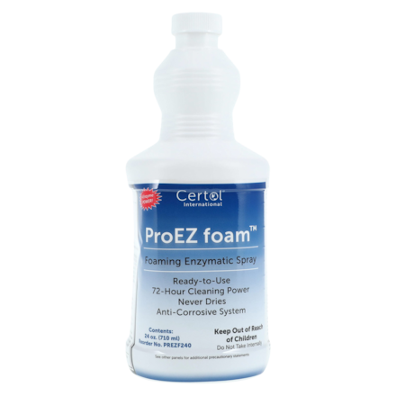 Spec Clean Spray Foam Cleaner 24 oz Fresh Scent 24oz/Bt