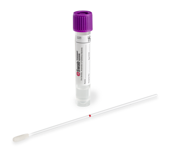 Copan Diagnostics ESwab Patented Sample Collection and Delivery System, Non Capture Cap Sterile 
, 50/Pack