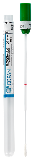 Copan Diagnostics Nylon-Flocked Dry Swabs in Tubes, 100/Pack