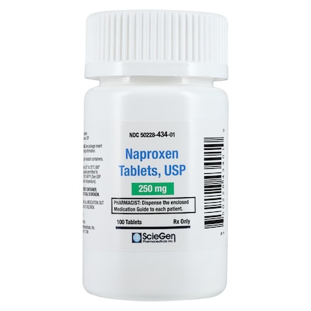 Naproxen Tablet 250mg 100/Bottle
