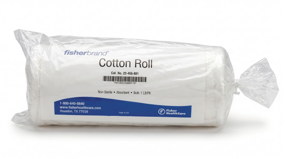 Fisherbrand Non-Sterile Cotton Rolls, 22456100, 1/Each