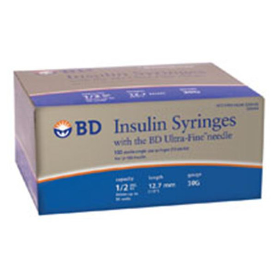 Box Of Ultra-Fine Insulin Syringe/Needle