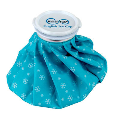 English Ice Cap Reusable Ice Bag, 9"