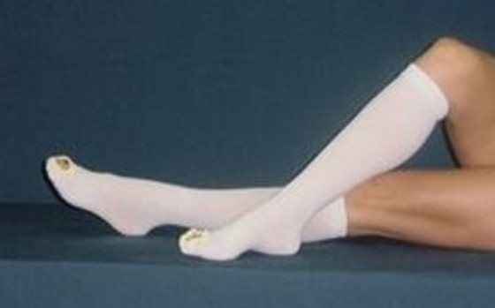 T.E.D. Anti-Embolism Stockings, Knee High, Large/Regular, White