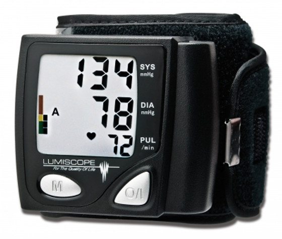 Veridian Healthcare SmartHeart Talking Blood Pressure Wrist Monitor, Gray