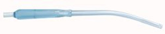 Medline Flange Tip Yankauers with Control Vent, Flexible, Standard Capacity, Sterile, 50/Cs