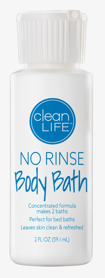 No-Rinse Body Bath, 2 oz. 144/Case