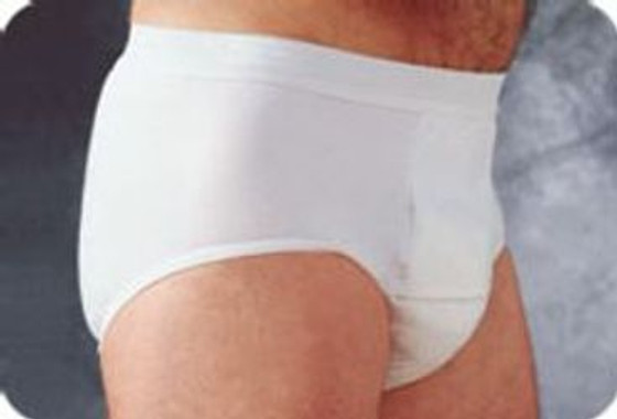 Salk HealthDri Men's Heavy Briefs, Large (38"-40" Waist) Salk HealthDri Men's Heavy Briefs, Large (38"-40" Waist)