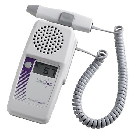 Summit Doppler LifeDop Display Hand-Held Doppler with 3MHz Obstetrical Probe