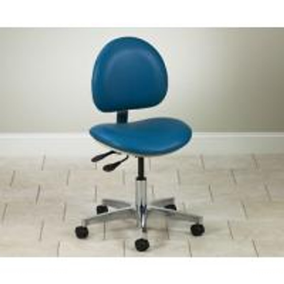 Clinton Contour Seat Office Chair, Slate Blue