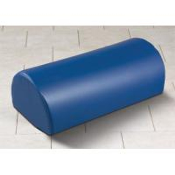 Clinton Positioning Pillow, Half Round with Flat Side, Royal Blue