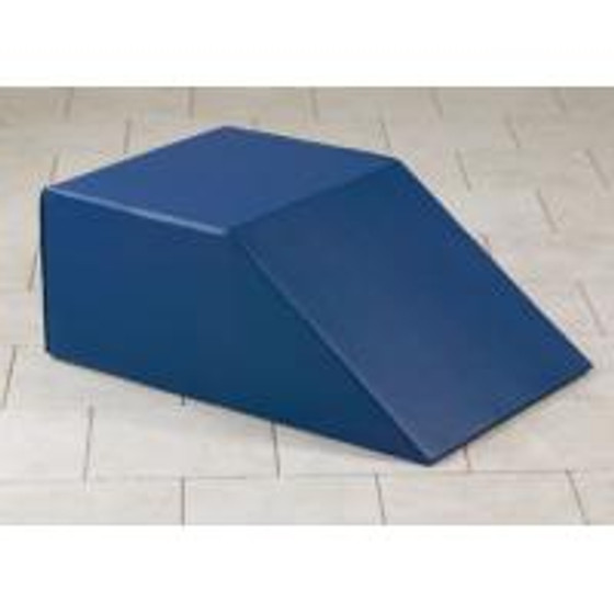 Clinton Positioning Pillow, Cube/Incline, 32" x 20" x 12", Sapphire