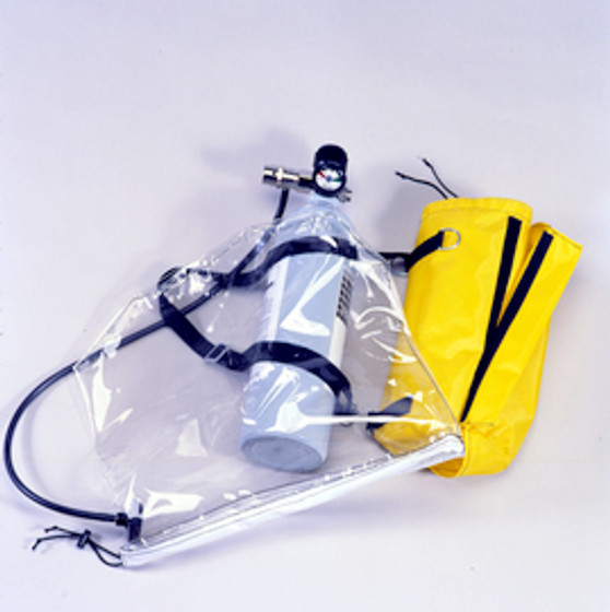 North Safety Emergency Escape Breathing Apparatus (EEBA), 10-Minute Standard Flow, 10 lb