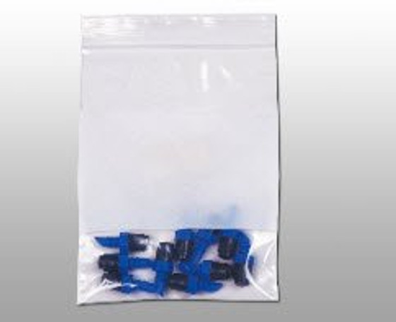 Reclosable Bag 8 X 10 Inch Plastic Clear Zipper Closure 100/pk