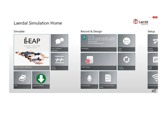 Laerdal SimPad PLUS System LLEAP Software