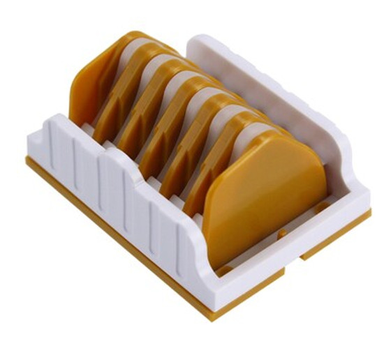 Vesolock Polymer Ligating Extra-Large Clips, 6 clips/cartridge, 14 cartridges/box