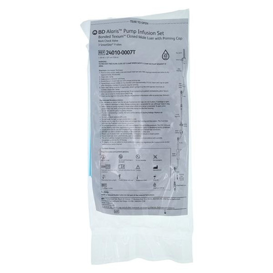 Pump Module Administration Set 126" 20 Drops Priming Volume 26mL 20/Ca Pump Module Administration Set 126" 20 Drops Priming Volume 26mL 20/Ca