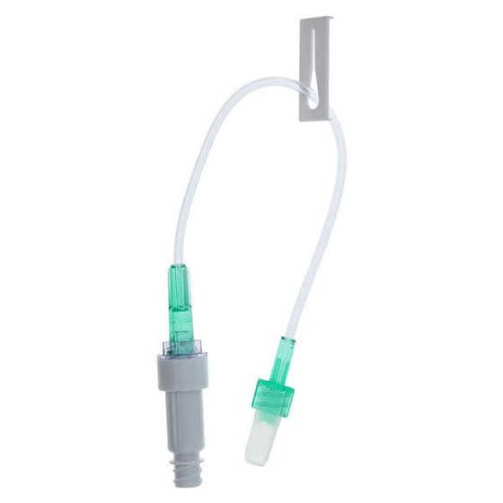 IV Extension Set Needleless 8" Spin-Lock Male Luer Lock Connector 100/Ca IV Extension Set Needleless 8" Spin-Lock Male Luer Lock Connector 100/Ca