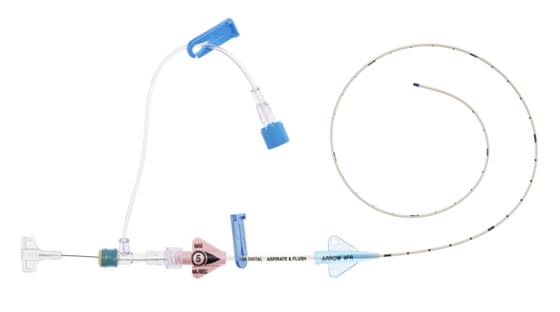Pressure Injectable One-Lumen PI PICC KIT: 1-L 4 FR X 55 cm, 5/Case