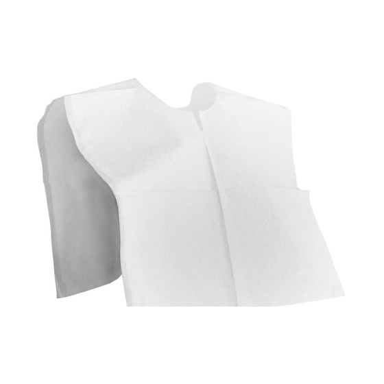 Exam Cape McKesson White Open Sides Without Closure Unisex Exam Cape McKesson White Open Sides Without Closure Unisex