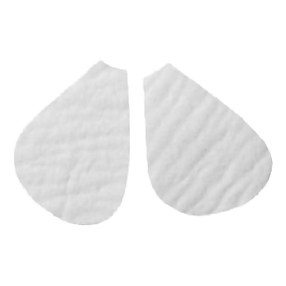Metatarsal Pad McKesson Size 106 - A Adhesive Foot 1/8 Inch Thick