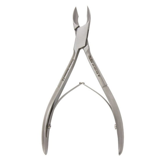 Tissue / Cuticle Nipper McKesson Convex Jaw 9.6 mm Tip X 5 Inch Length Stainless Steel