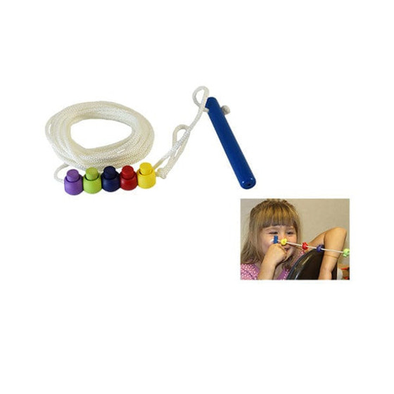 Brock String, 10ft (3m) 5 Cord Lock Beads, 6 Pack