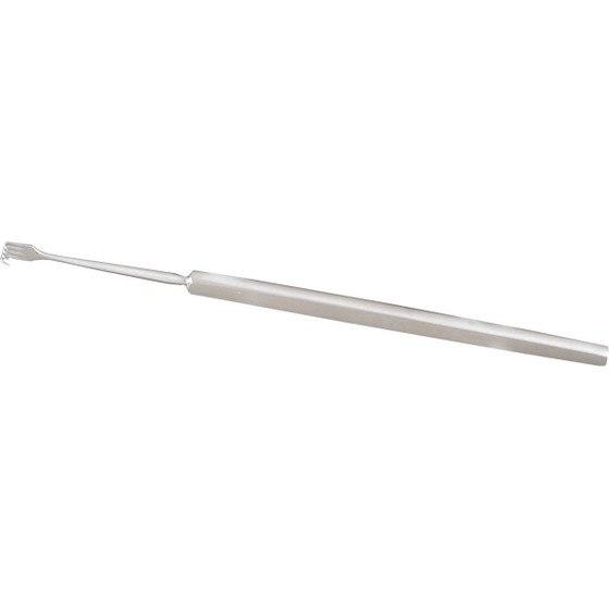 Knapp (ROLLET) Retractor, 5-1/4" (13.3 cm) with 4 sharp prongs. MFID: 18-100