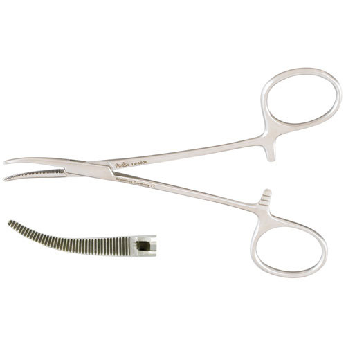 Miltex Halsted Mosquito Forceps, Curved, 4-3/4" (120Mm), Non-Magnetic., 18-1936