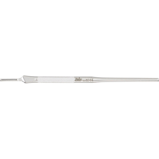 Siegel Knife Handle, 6" (155Mm), Round Knurled, Fits Blade Sizes 10, 11, 12, 12B, 15 & 15C, 4-17